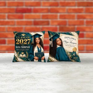 Graduate Pillow (double sided)