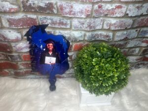 Graduation Wooden Fan