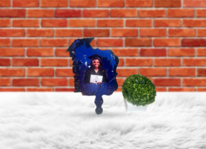 Graduation Wooden Fan