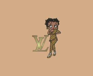 LV Girl Logo 8-5 Digital Patch File