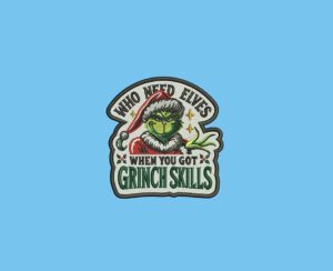 Santa Green Man Skills Digital Patch File
