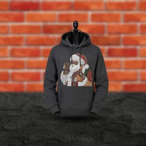 Mr. Claus Festive Graphic Hoodie