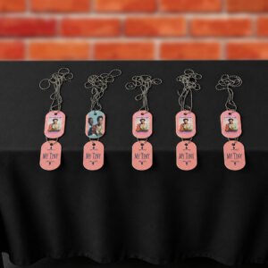 Dog Tag Necklace Double Sided