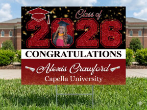 Customized Graduation Yard Sign #1