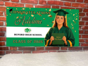 4x2 Graduation Banner