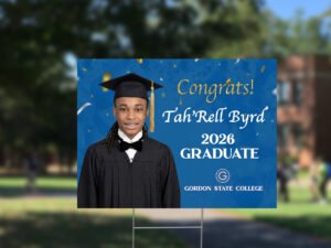 Customized Graduation Yard Sign #9