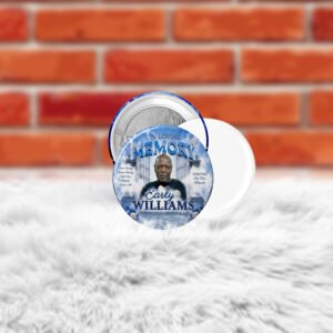 Memorial Button 6/pk